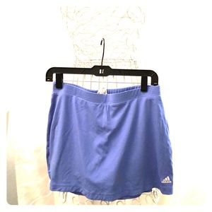 Adidas baby blue tennis skort